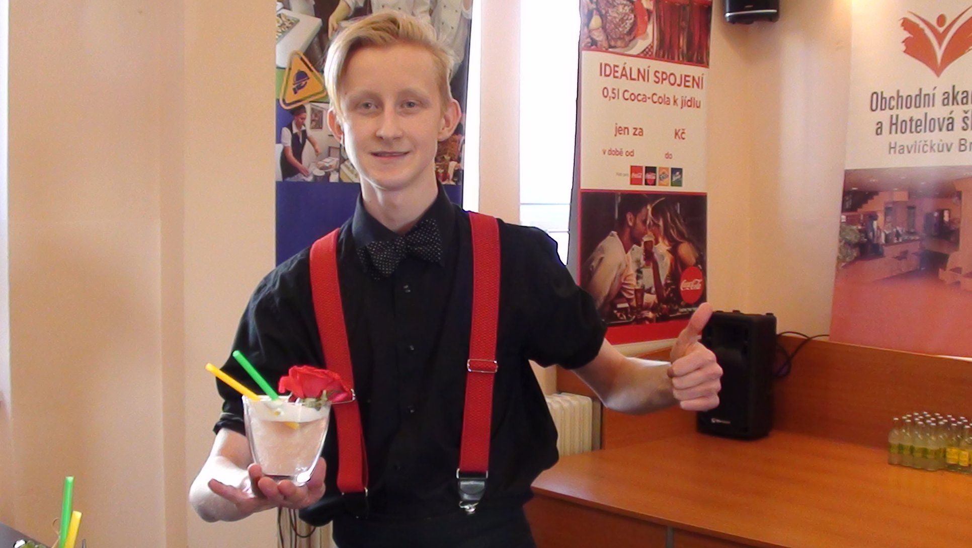 Náš barman David